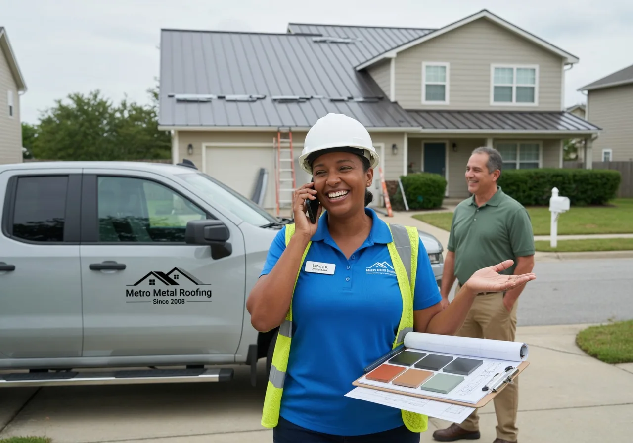 Metal Roof Repair in West College Corner, IN